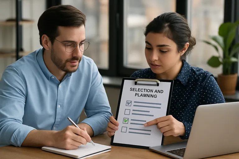 Selectie en planning