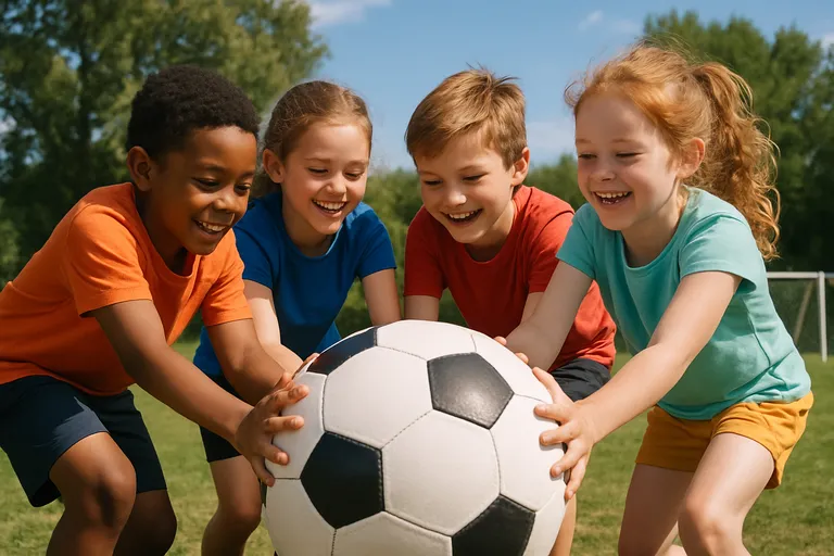 Teambuilding voor kinderen die werkt: samen scoren met plezier, vertrouwen en creatieve sportactiviteiten