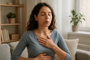 Kalmeer hyperventilatie met eenvoudige ademhalingsoefeningen voor meer rust