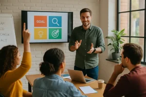 Maak van elke training een interactieve leerervaring die tot actie aanzet