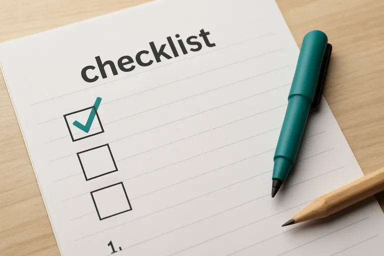 Snelle checklijst en oefenzinnen