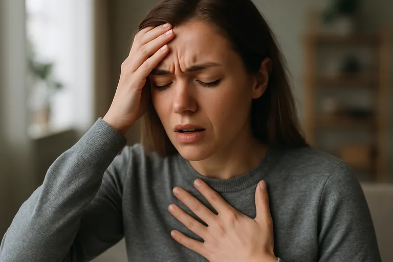 Symptomen van een hoge ademhaling