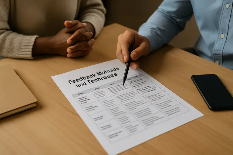 Methoden en technieken om feedback te geven